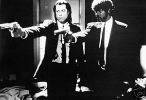 Pulp fiction Guns