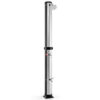 7.2 Feet Solar-Heated Outdoor Shower with Free-Rotating Shower Head-Silver - Color: Silver - Image 3