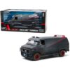 1983 GMC Vandura Black Weathered Version with Bullet Holes "The A-Team" (1983-1987) TV Series 1/18 Diecast Model Car by Greenlight - Image 2