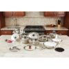 Heavy-Gauge Stainless Steel Cookware Set