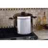 24qt 12-Element &apos;&apos;Waterless&apos;&apos; Stockpot with Deep Steamer Basket - Image 2