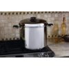 24qt 12-Element &apos;&apos;Waterless&apos;&apos; Stockpot with Deep Steamer Basket - Image 3