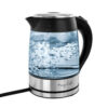 MegaChef 1.8Lt. Glass Body and Stainless Steel Electric Tea Kettle - Image 3