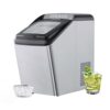 Auto Self-Cleaning Portable Ice Maker with Ice Scoop